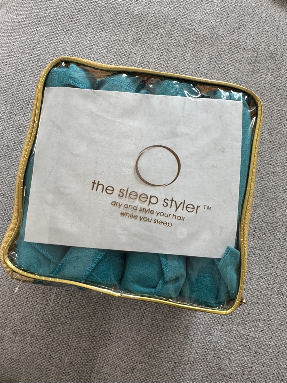 The Sleep Styler Heat-Free Hair Rollers - Teal Set